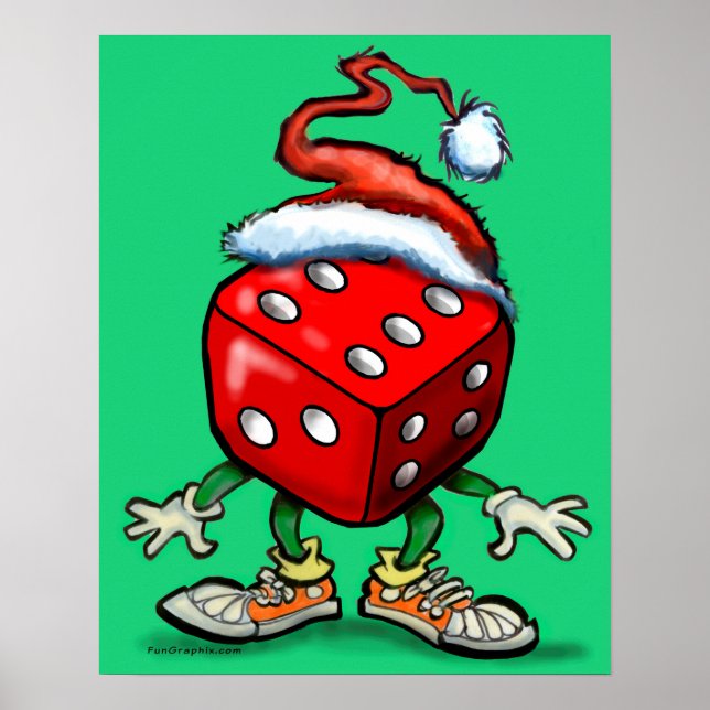 Casino Christmas Poster (Front)