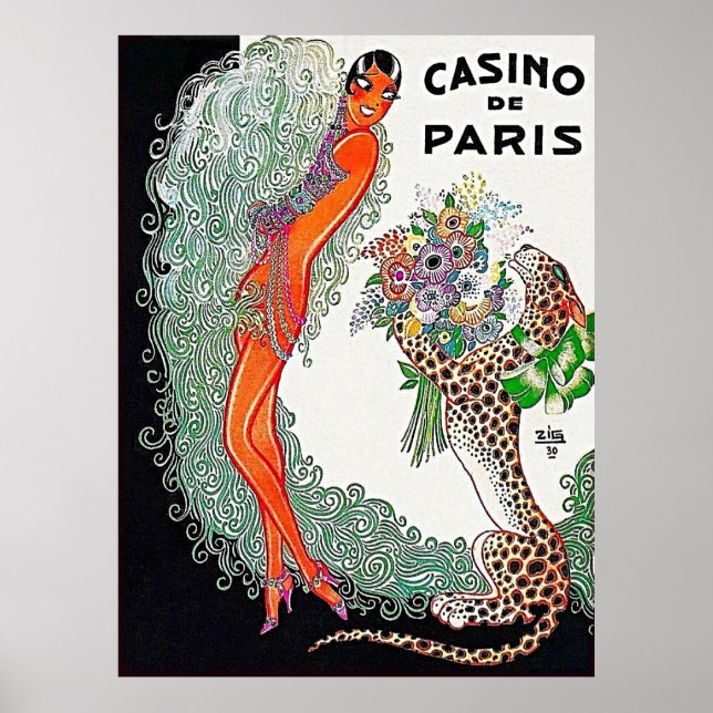  Casino de Paris - Glamour of the Roaring Twenties Poster (Front)