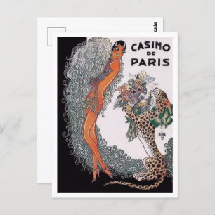 Casino de Paris - Josephine Baker (1930) Postcard
