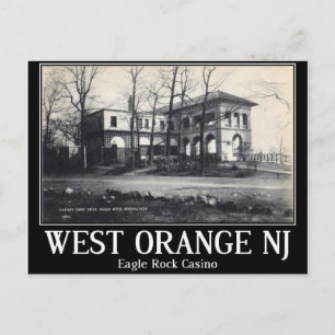 Casino, Eagle Rock, West Orange, NJ, Vintage Postcard