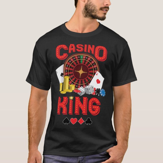 casino for men casino king gambler  1 T-Shirt (Front)