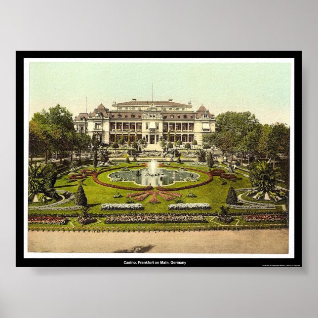 Casino, Frankfort on Main, Germany Poster (Front)