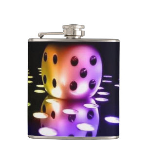 Casino Gambling Dice Flask Groomsmen's Gift