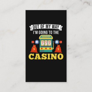 Casino Gambling Funny Poker Lover Business Card