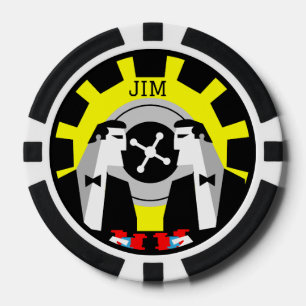 Casino Gambling Poker Roulette  Chips