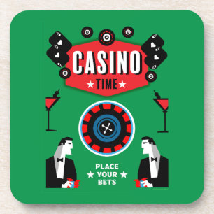 Casino Gambling Poker Roulette  Coaster