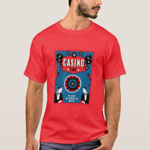 Casino Gambling Poker Roulette  T-Shirt