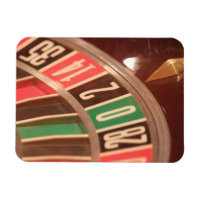 Casino Gambling Roulette Wheel Vintage Retro Style