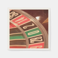Casino Gambling Roulette Wheel Vintage Retro Style
