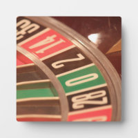 Casino Gambling Roulette Wheel Vintage Retro Style