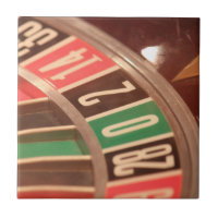 Casino Gambling Roulette Wheel Vintage Retro Style