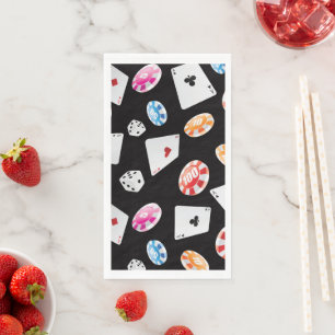 Casino, Games accessories pattern 2 Napkin
