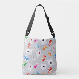 Casino, Games accessories pattern 8 Crossbody Bag