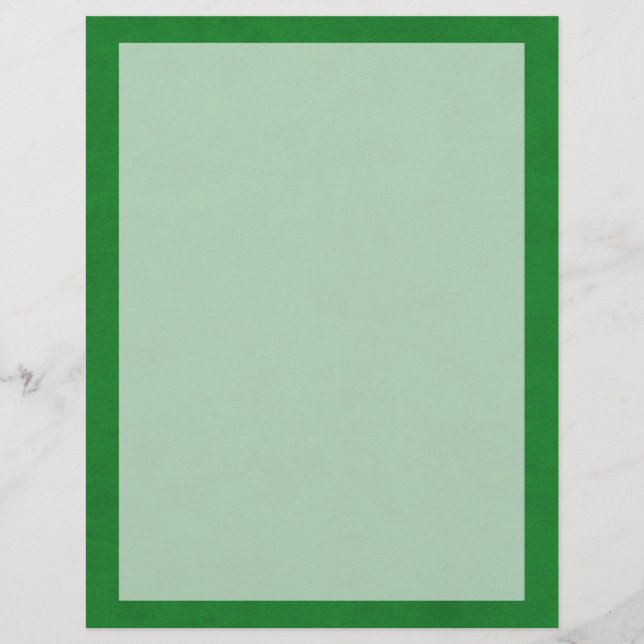 Casino Green Colour Velvet Custom Home Casino Flyer (Front)