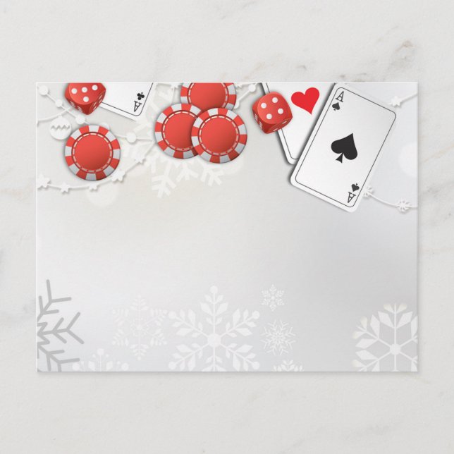Casino Holiday Postcard (Front)