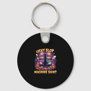 Casino Las Vegas Gambling Lovers Lucky Slot Machin Key Ring
