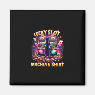 Casino Las Vegas Gambling Lovers Lucky Slot Machin Magnet