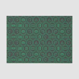 Casino Matrix Cool Geometric Pattern Tissue Paper