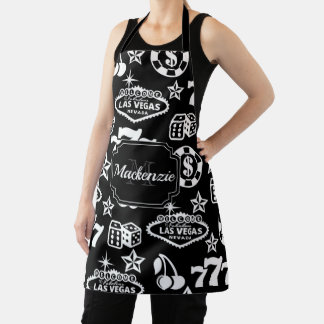 Casino Pattern Apron