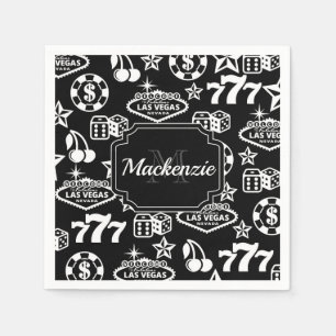 Casino Pattern Napkin