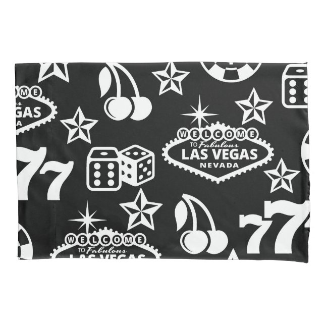 Casino Pattern Pillowcase (Front)