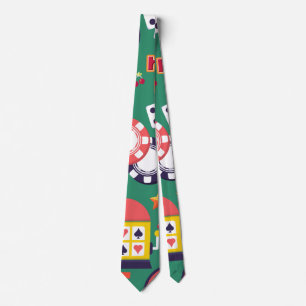 Casino Pattern Tie
