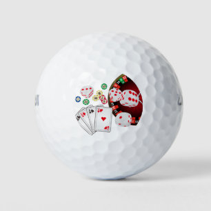 casino, poker, adult item golf balls