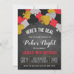 Casino Poker Invitation