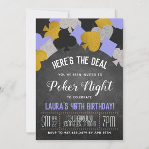 Casino Poker Invitation