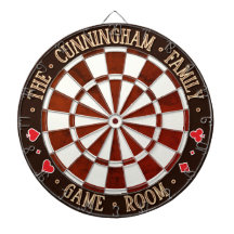 Casino Theme GAME ROOM Rustic Faux Wood & White