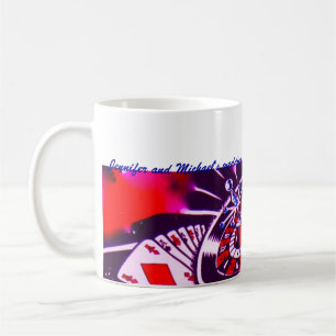Casino Theme Purple Passion Souvenir Coffee Mug