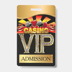 CASINO VIP Lanyard BADGE ID Badge