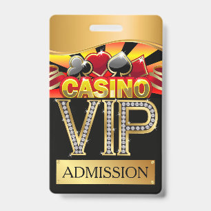 CASINO VIP Lanyard BADGE ID Badge