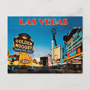 Casinos in Las Vegas city Postcard