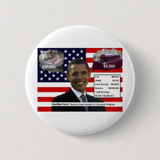 CASKETS for CLUNKERS 6 Cm Round Badge