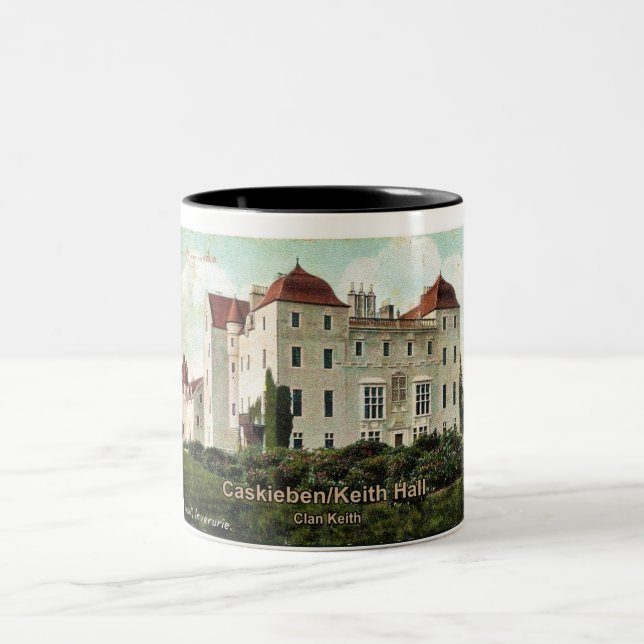Caskieben/Keith Hall -- Clan Keith Two-Tone Coffee Mug (Center)