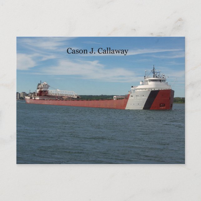 Cason J. Callaway post card (Front)