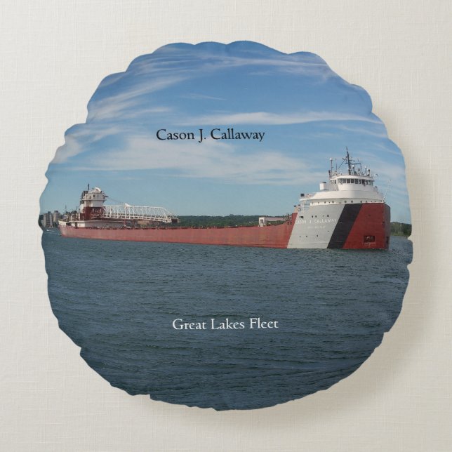 Cason J. Callaway round pillow (Front)
