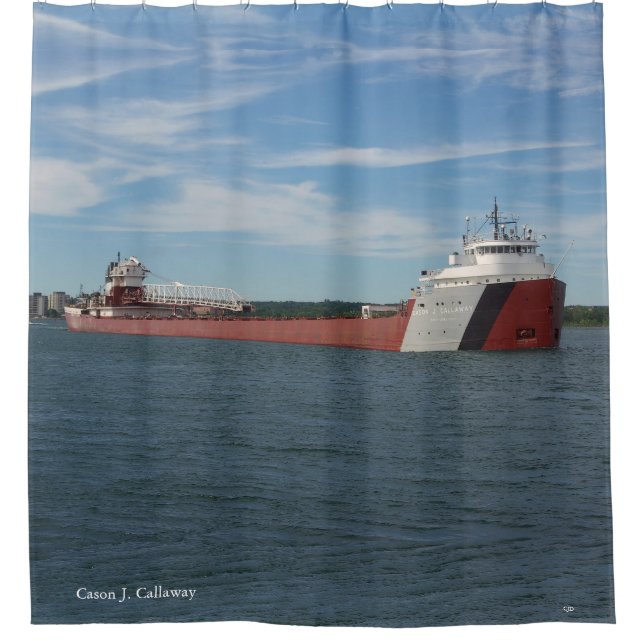 Cason J. Callaway shower curtain (Front)