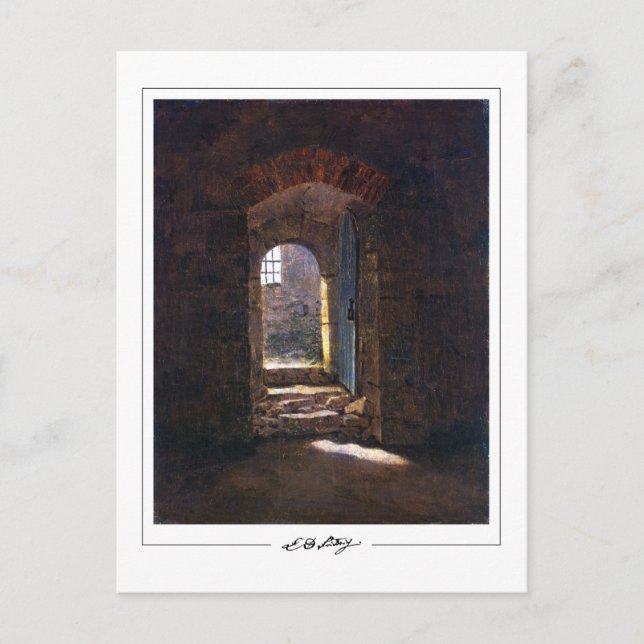 Caspar David Friedrich #112 - Fine Art Postcard (Front)