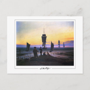 Caspar David Friedrich #153 - Fine Art Postcard