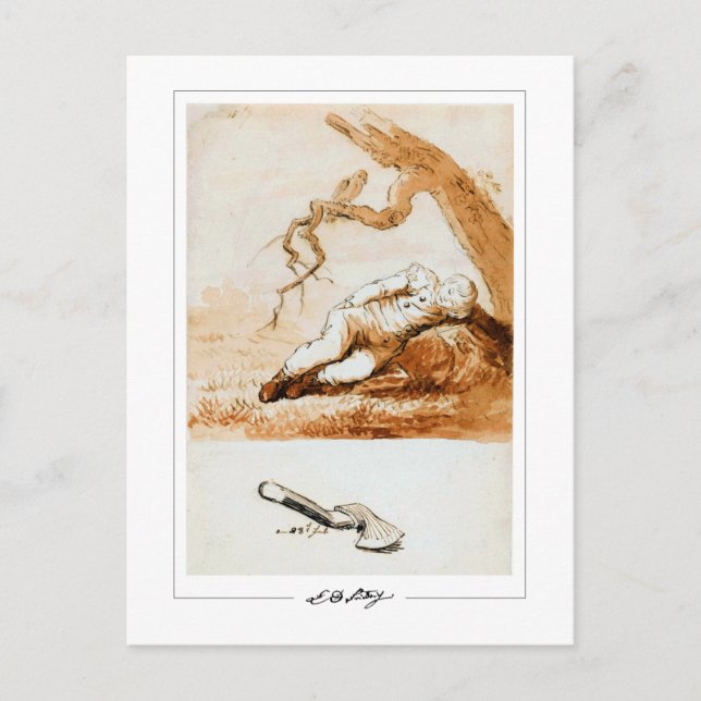 Caspar David Friedrich #201 - Fine Art Postcard (Front)