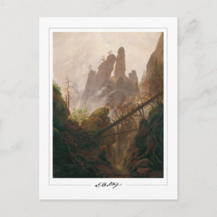 Caspar David Friedrich #2 - Fine Art Postcard
