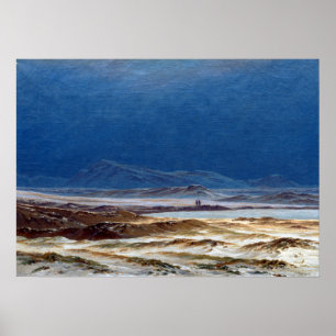 Caspar David Friedrich Northern Landscape, Spring Poster