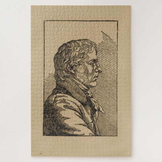 Caspar David Friedrich – Self-Portrait (1803) Jigsaw Puzzle (Vertical)