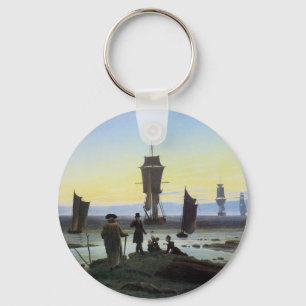 Caspar David Friedrich Stages Of Life Key Ring
