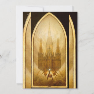 Caspar David Friedrich - The Cathedral Invitation