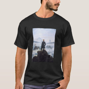 Caspar David Friedrich Wanderer Above The Sea Fog T-Shirt