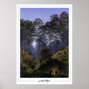 Caspar David Friedrich Zedign Art Poster #42