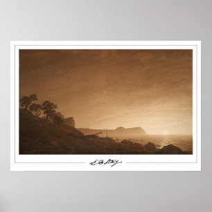 Caspar David Friedrich Zedign Art Poster #7